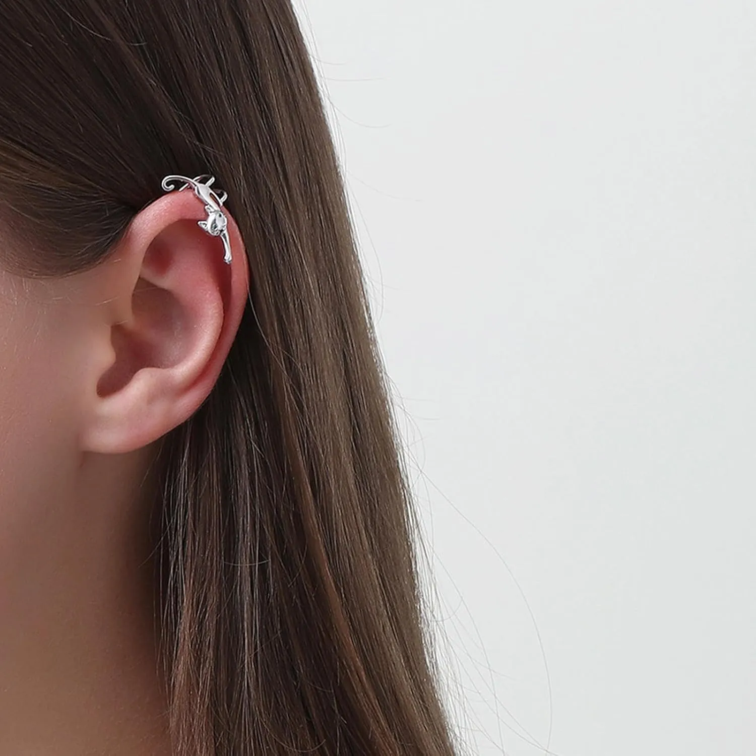 Cat Ear Cuff Earrings for Women Gold Silver Ear Cuffs Non Pierced Ear Cuff Cat Earrings Cute Animal Earrings Jewelry Gift for Girls