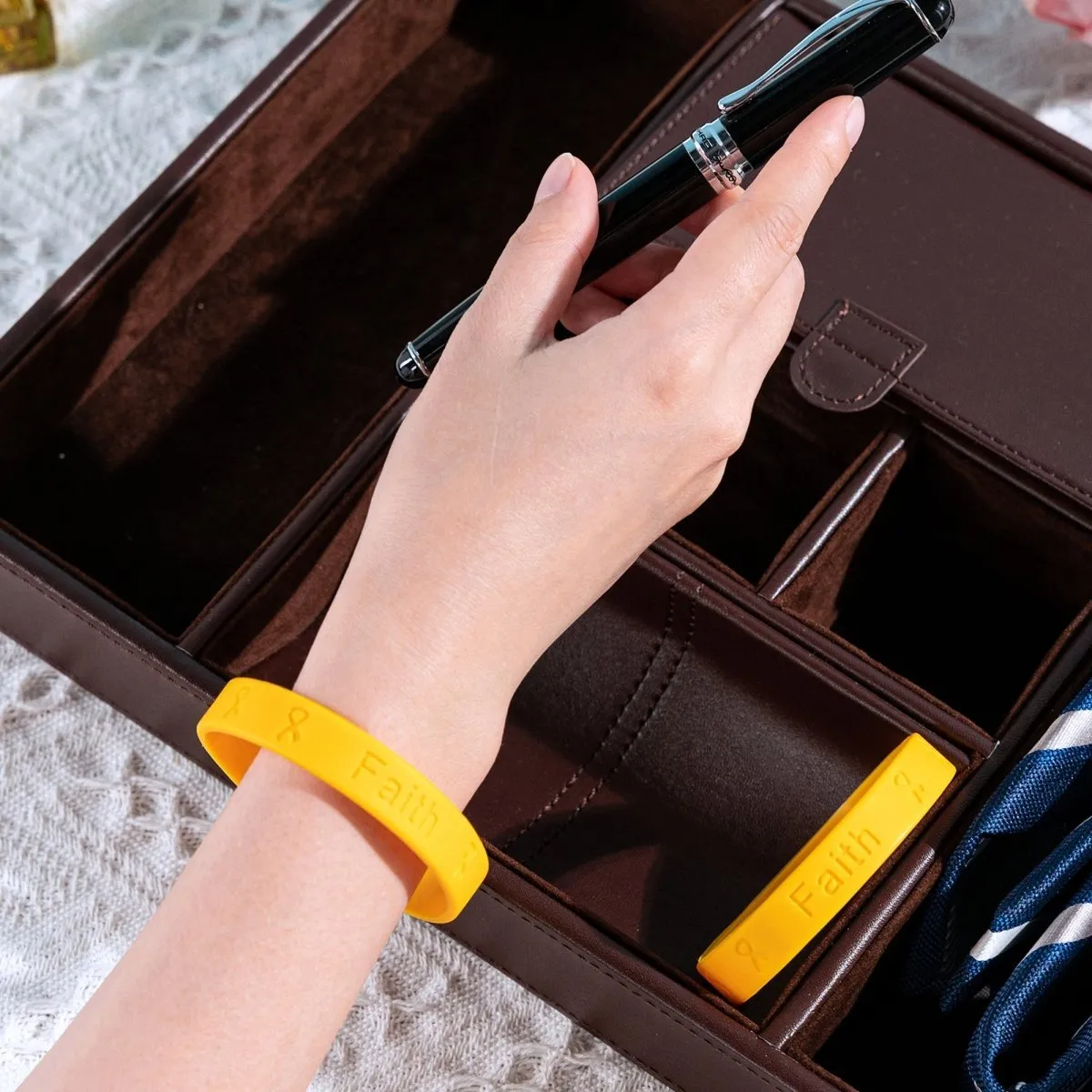 Childhood Cancer Silicone Bracelets
