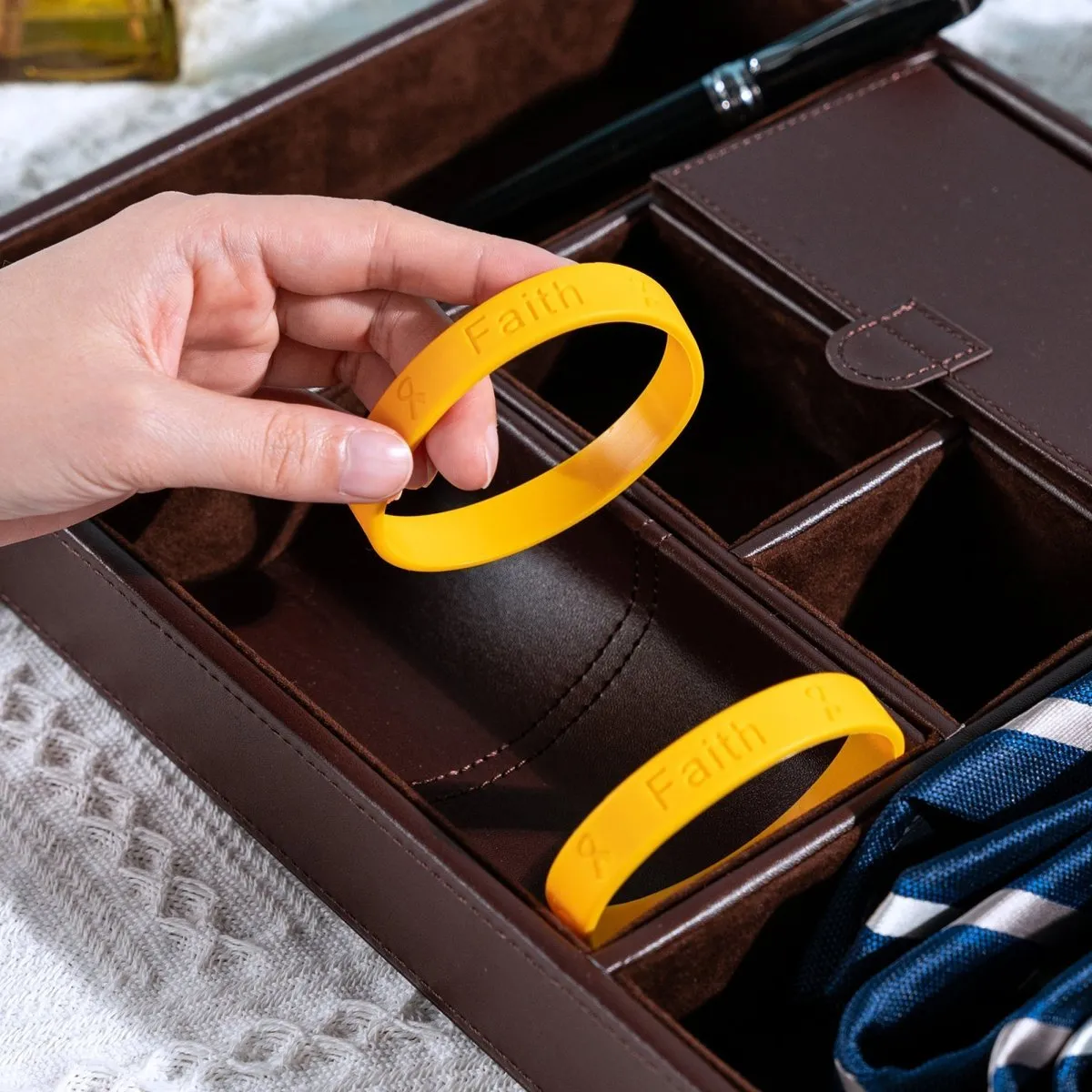Childhood Cancer Silicone Bracelets