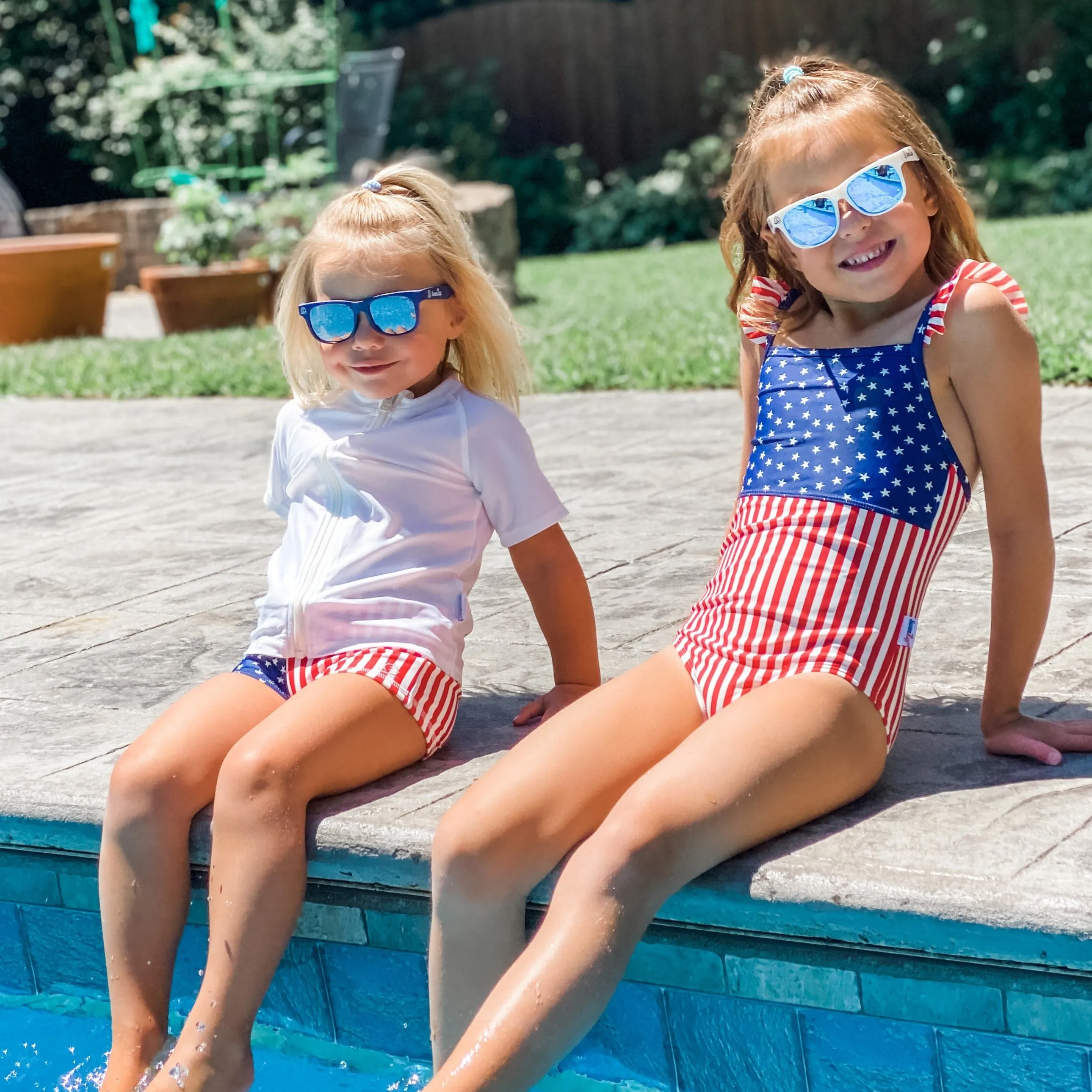 Kids Wayfarer Sunglasses - Navy