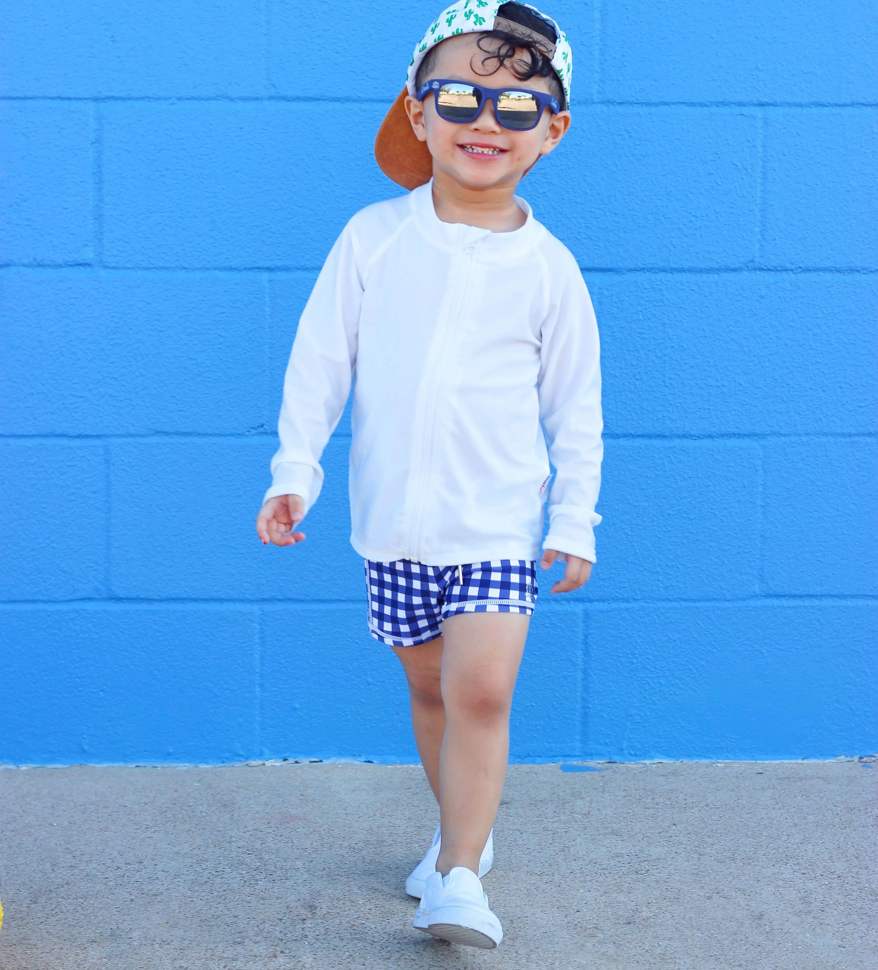 Kids Wayfarer Sunglasses - Navy