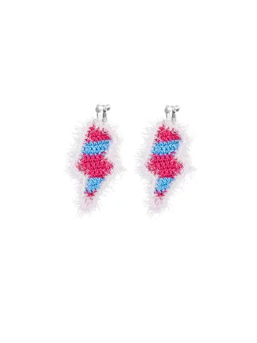 LB Hand Crochet Lightning Earrings LOJL103