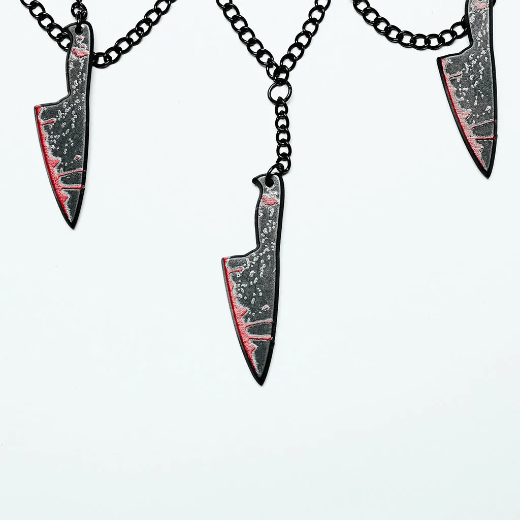 Punk Rave Anat Choker with Cameos and Cleavers