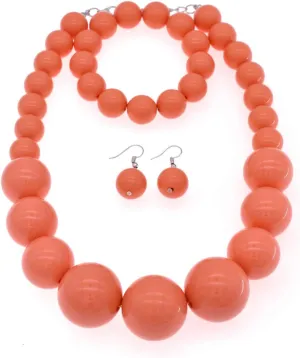 utop JNF Hand made Pearl Statement Necklace for Women Rhinestone Multilayer Crystal Necklaces Chunky Pearl Necklace Large Pearl Necklace and Earrings Set for Mother Mom's gift