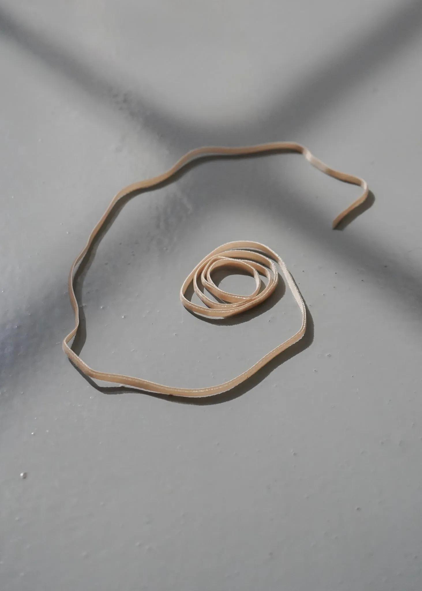 Velour Band Beige