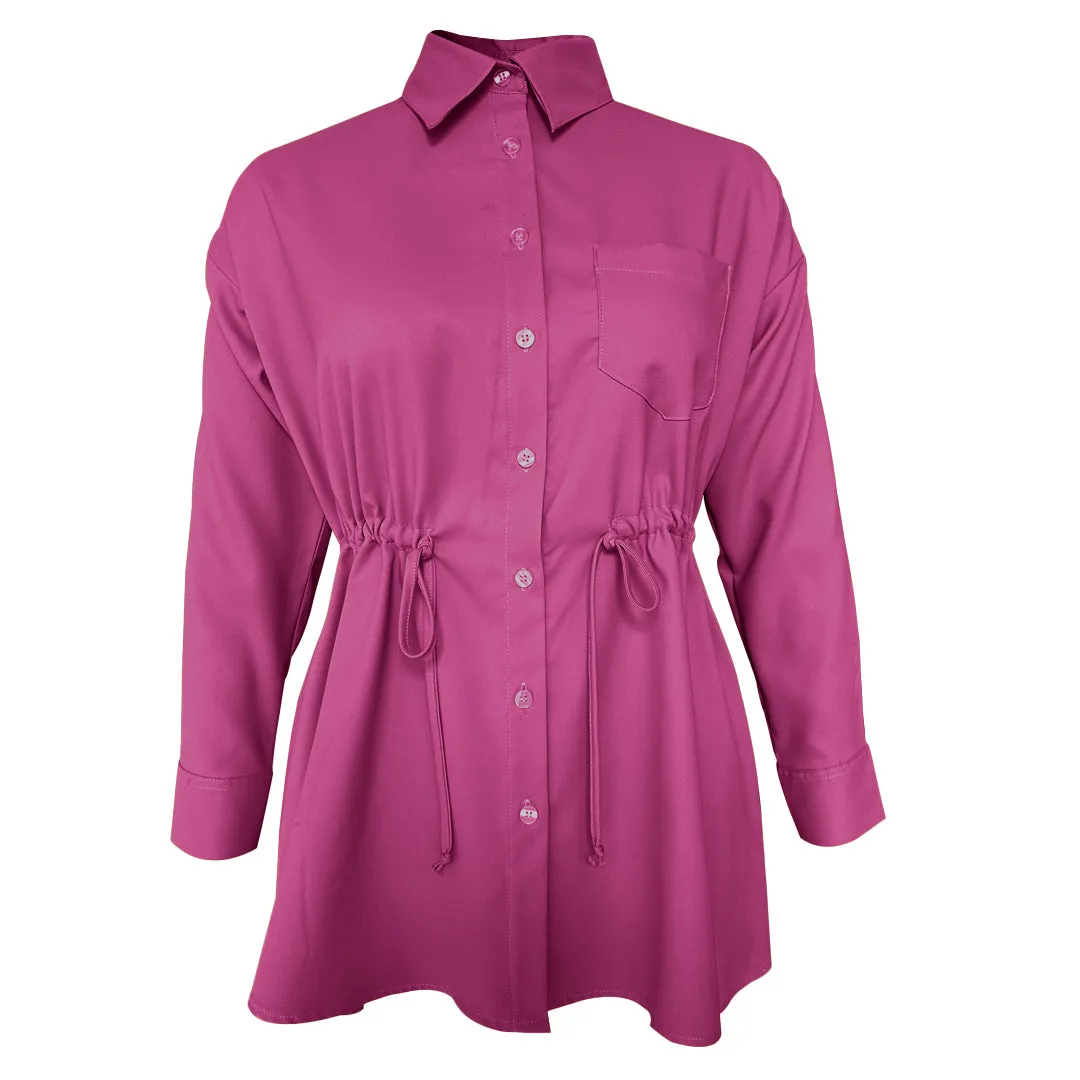 Yuna Blouse - Fuchsia