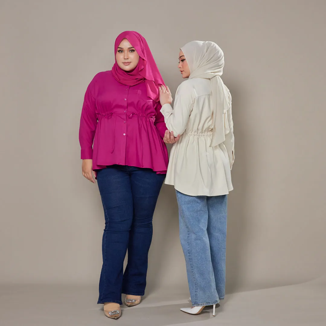 Yuna Blouse - Fuchsia